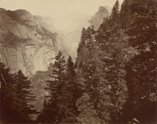 Tenaya Canyon fra Union Point, Yosemite-dalen, 1872 (bilde)