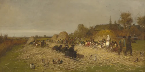 Husking Bee, Island of Nantucket, 1876