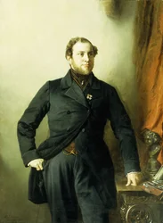 Portrett av Dr, 1853