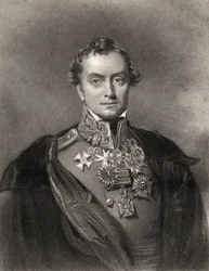 Henry Hardinge, gravert av F. Holl, fra «The National Portrait Gallery, Volume III», utgitt ca. 1820