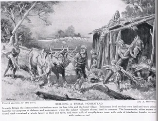 Building a Tribal Homestead, illustrasjon fra 
