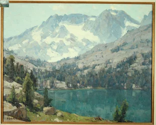 Sierra Lake (olje på lerret)