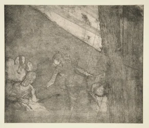 At the Ambassadeurs, ca. 1877 (etsing, akvatint og tørrnipp)