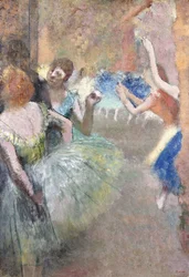 Ballettscene, ca. 1885