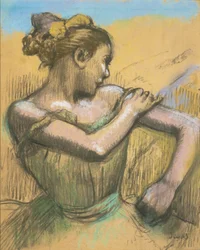 Danser, ca. 1895–99 (pastell og kull på papir)