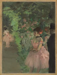 Dansere Backstage, 18761883.