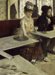 På en kafé