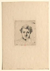 Portrett av kunstnerens bror (René Degas)