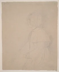 Portrett av Giulia Bellelli, 1858-9 (grafitt)