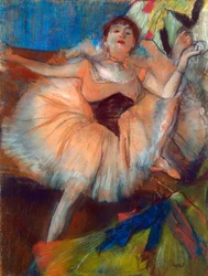 Sittende danser, 1879-1880.
