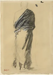 Study of Drapery, 1860-65