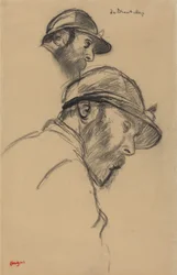 Studie av en jockey (M. de Broutelles)