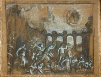 Fornuftens seier over lastene (pastell)