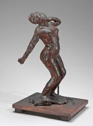 Kvinne som strekker seg, ca. 18961911.
