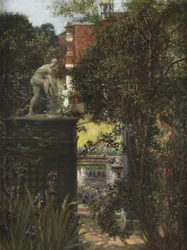 Hagen til Alma-Tademas-huset, 1911