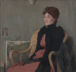 Portrett av en kvinne, ca. 1891