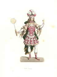 Ludvig XIV, Solkongen, i ballettkostyme