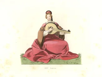 Edel kvinne, England