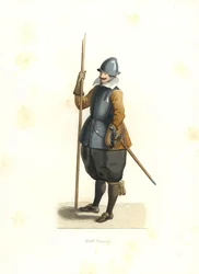 Pikeman, Fransk Flandern