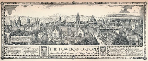 Towers of Oxford, 1905