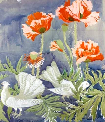 Peace c1920 (gouache på papir)