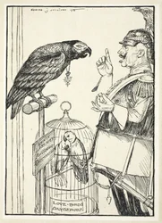 The Hymn of Hate (A little bit of sugar for the bird), illustrasjon fra The Kaiser
