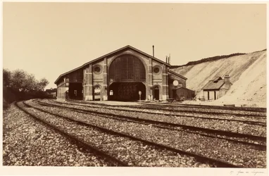 Longueau stasjon, 1855 (bilde)