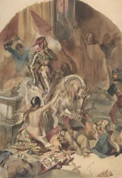 Massacre de Nesle 1472, 1800-tallet.