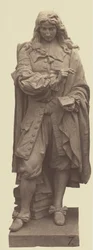 [quot;La Rochefoucauldquot;, statue av Noël Jules Girard, dekorasjon av Louvre, Paris]