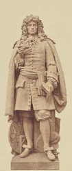 [quot;Mignardquot;, statue av Jean Baptiste Joseph de Bay, dekorasjon av Louvre, Paris]