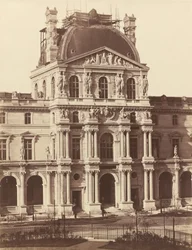 Utsikt over Louvre, 1855-1857.