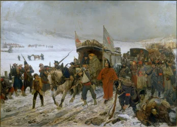 Sveitsisk ambulanse nær Les Verrières