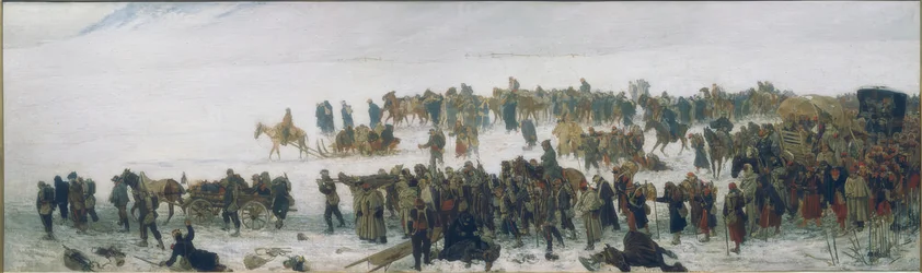 Tog av sårede