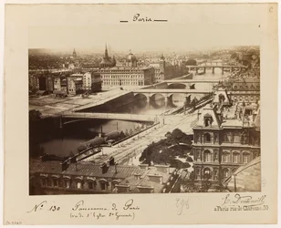 Utsikt over Paris, ca. 1865–1900 (foto)