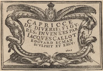Tittelside for "The Capricci"