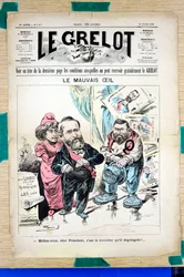 Omslag til "" Le Grelot "", Satirical in Colors