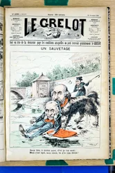 Omslag til "" Le Grelot"", nummer 1337, Satirical in Colors