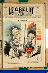 Omslag til "" Le Grelot"", nummer 1386, Satirical in Colors