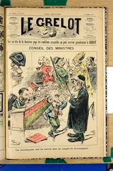 Omslag til "" Le Grelot"", nummer 1387, Satirical in Colors