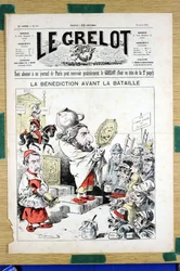 Omslag til "" Le Grelot"", nummer 905, Satirical in Colors