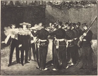 Maximilians død i Querétaro