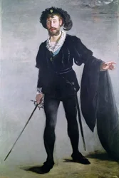 Jean Baptiste Faure (1830-1914) som Hamlet, 1877
