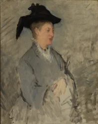 Madame Édouard Manet Suzanne Leenhoff, 1830-1906, ca. 1873.