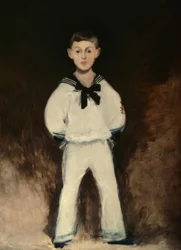 Portrett av Henry Bernstein som barn