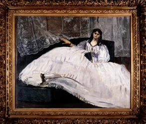 Portrett av Jeanne Duval, Baudelaires elskerinne.