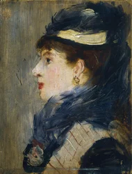 Portrett av en dame, ca. 1879.