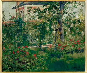 Bellevue-hagen (olje på lerret)