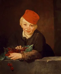 Gutten med kirsebærene