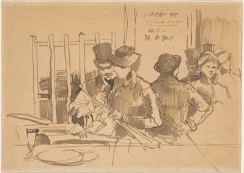 The Railway Restaurant, ca. 1879.