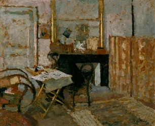 KX Roussel Reading, ca. 1904 (olje på papp)